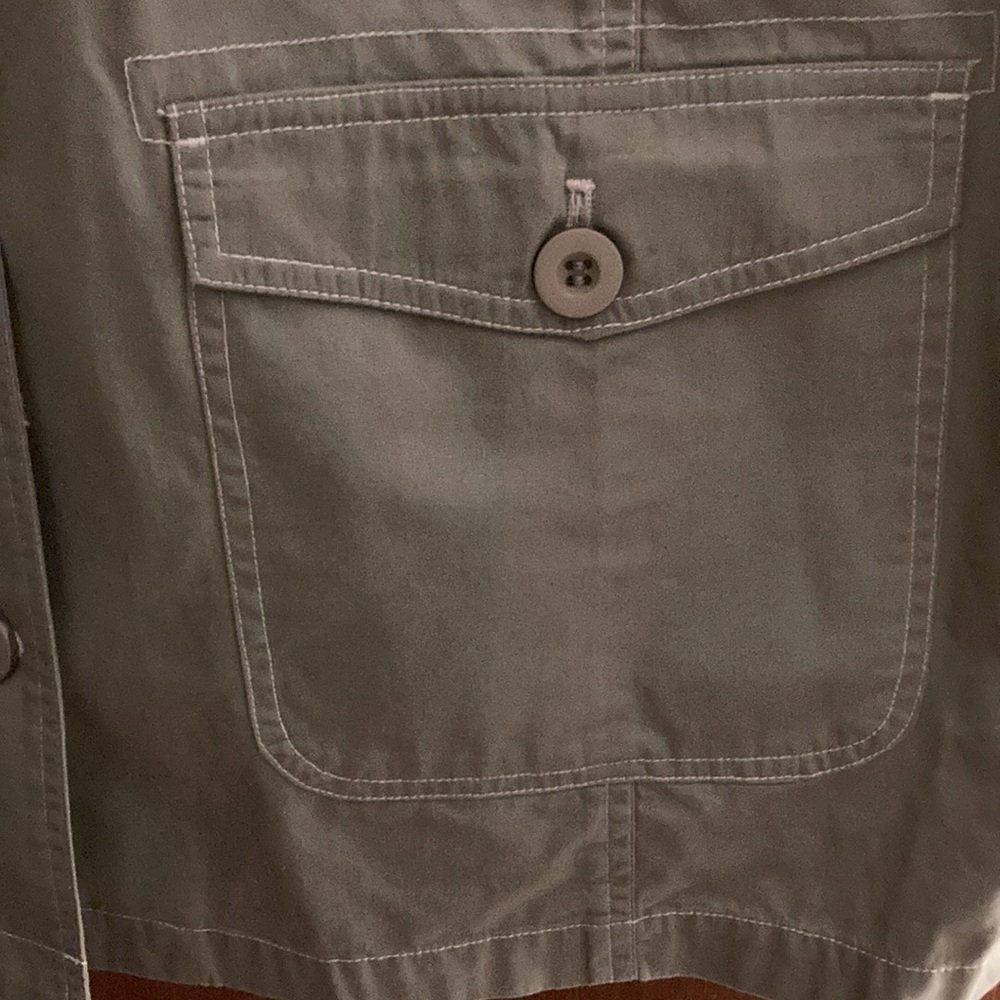 Liz and Me Very Soft Jacket Olive Green 3x - Picture 6 of 6